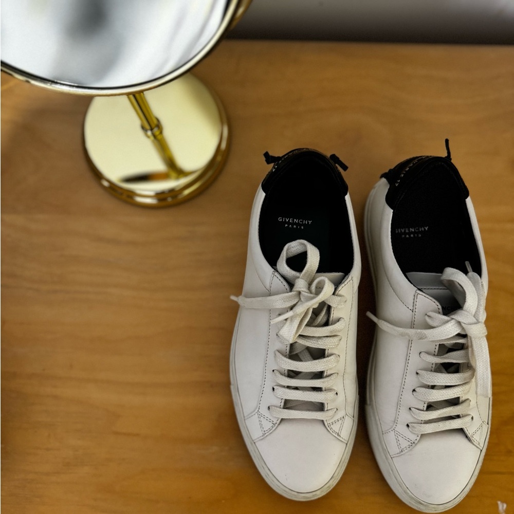 Givenchy sneakers, 36 women, white/black, worn twice.